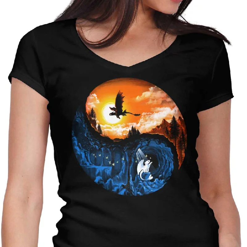 The Hidden World - Women's V-Neck