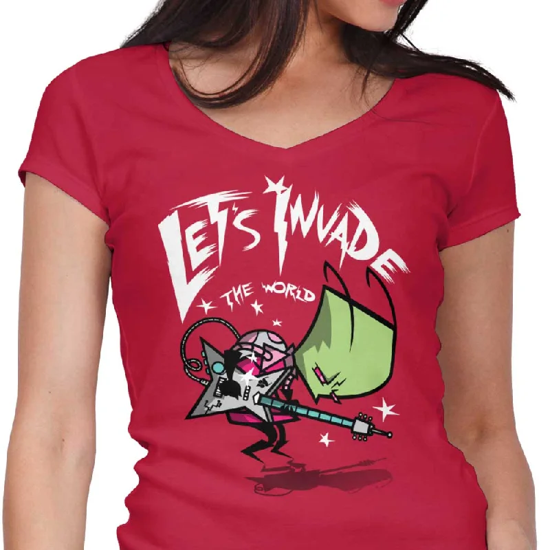 Zim Pilgrim - Women's V-Neck