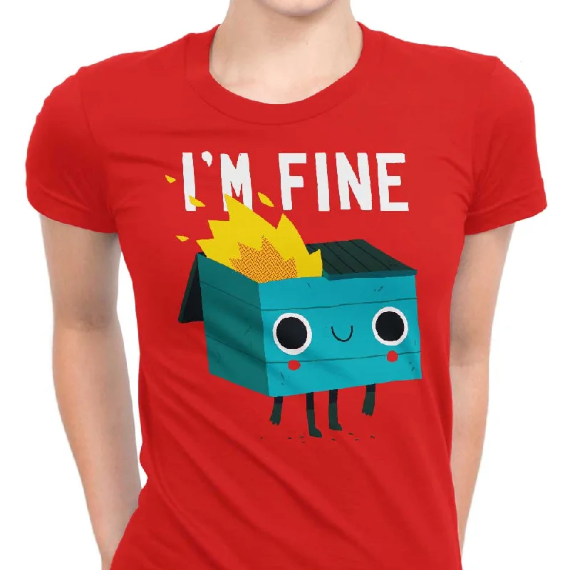 Dumpster is Fine - Women's Apparel