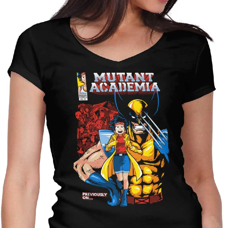 Mutant Academia - Women's V-Neck