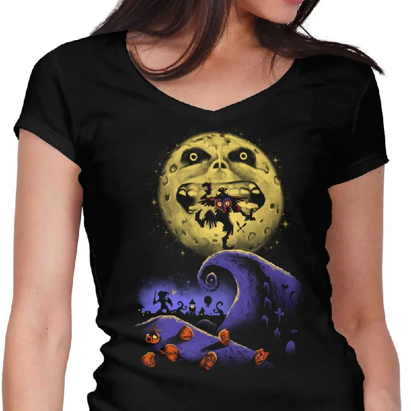 Nightmare Before Termina - Women's V-Neck