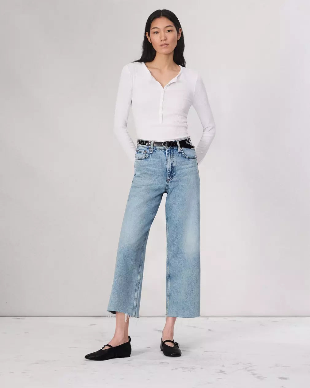 Andi Ankle Wide-Leg Jean - Cecilia