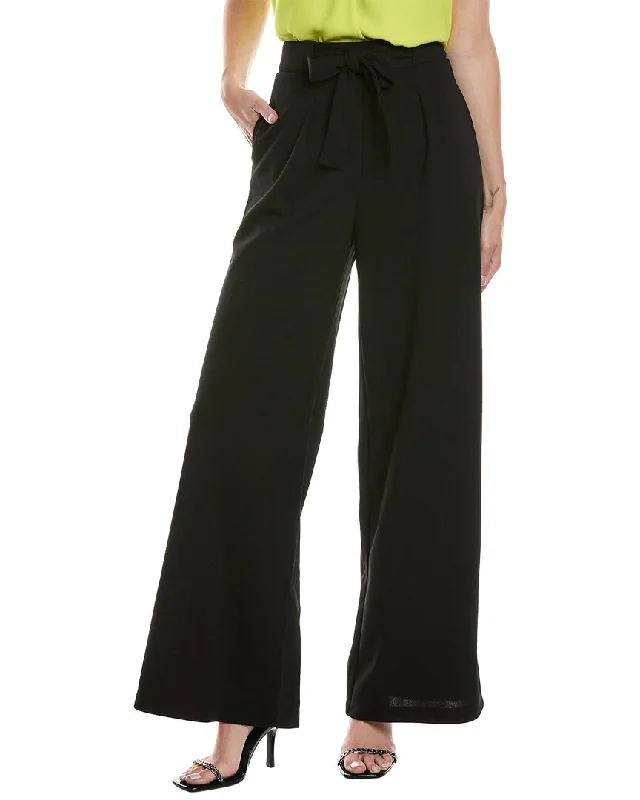 Krisa Belted Wide Leg Pant