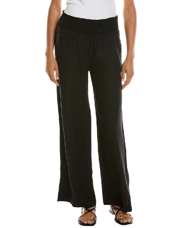 LUXE ALWAYS Linen-Blend Pant