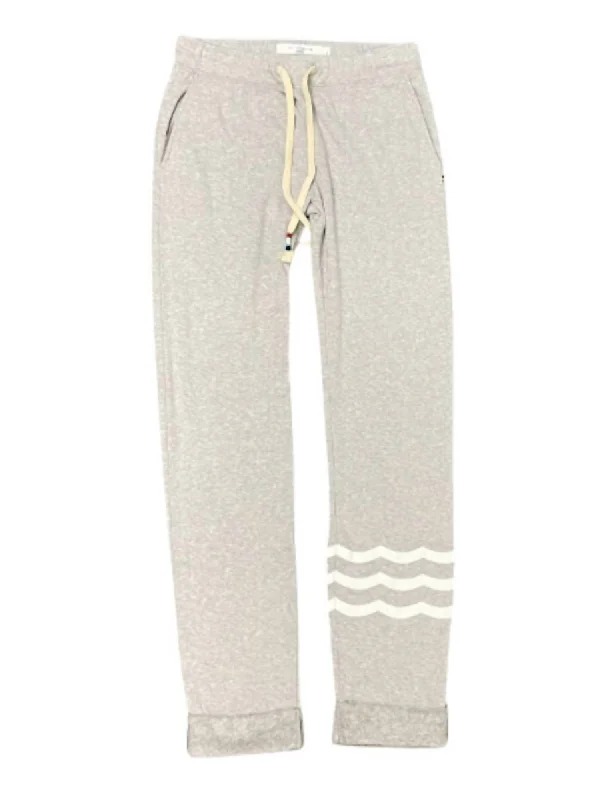 Sherpa Straight Leg Pant In Heather