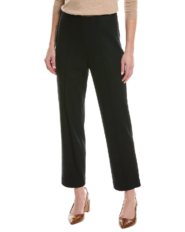 Vince Mid-Rise Wool-Blend Pant