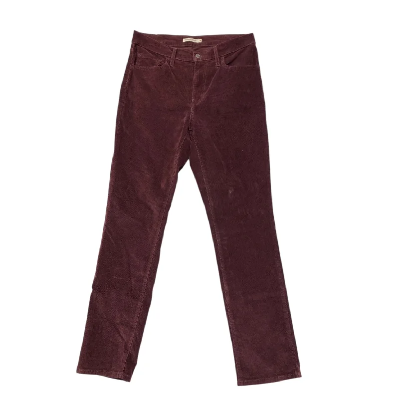 Pants Corduroy By Levis In Red, Size: 12