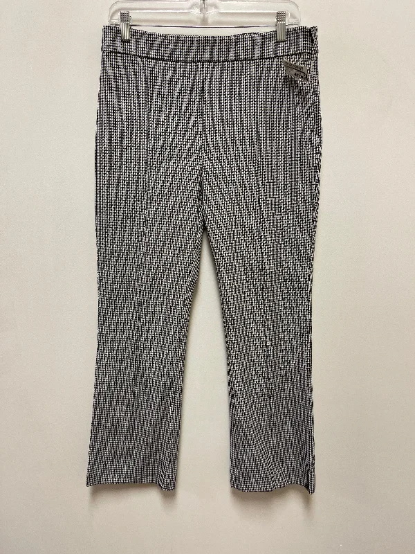 Pants Other By Ann Taylor In Black & White, Size: 8