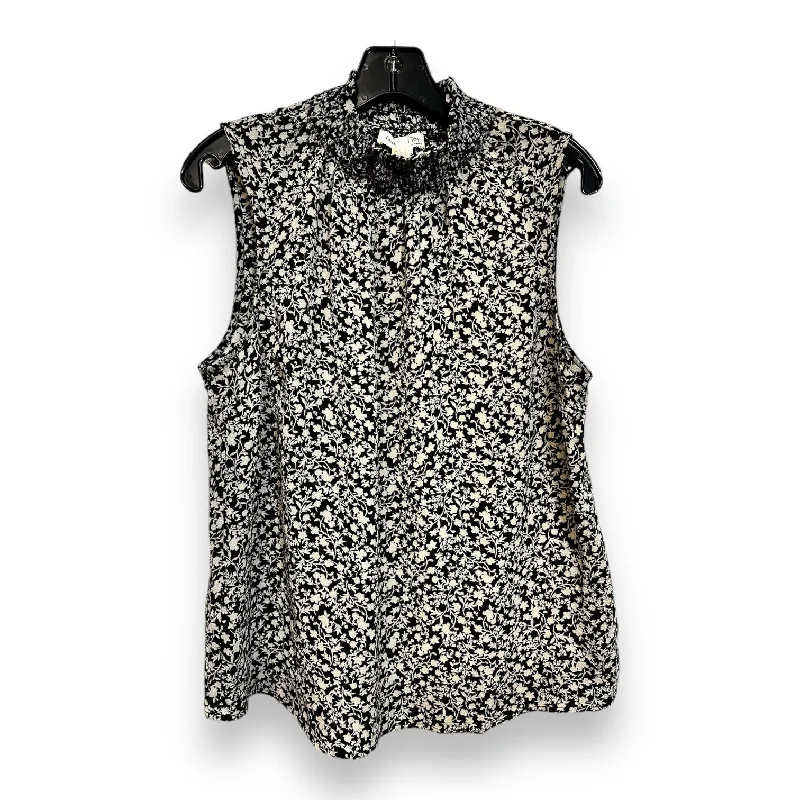 Top Sleeveless By Faith And Joy In Black, Size: L