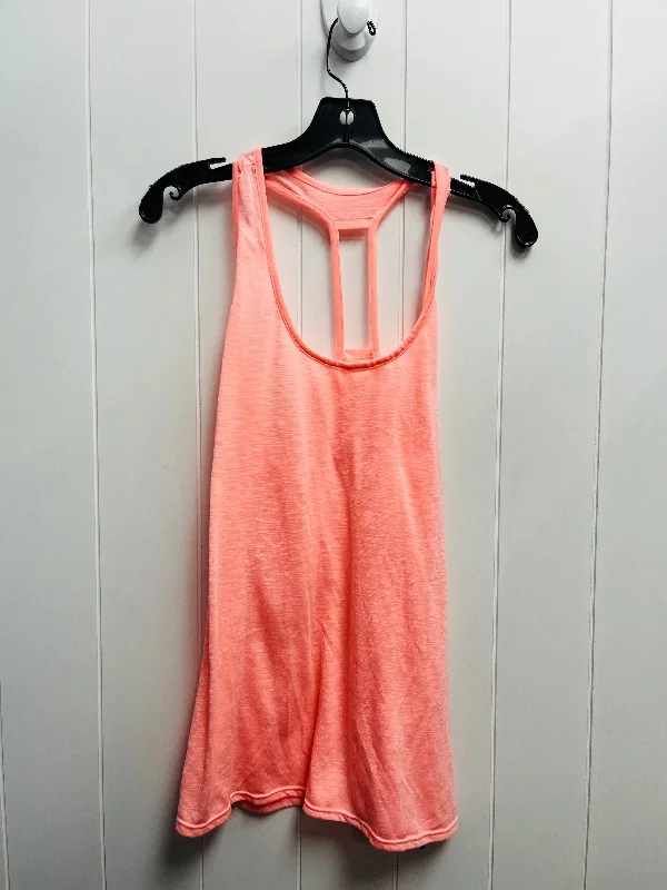 Top Sleeveless Designer By Lilly Pulitzer In Orange, Size: L