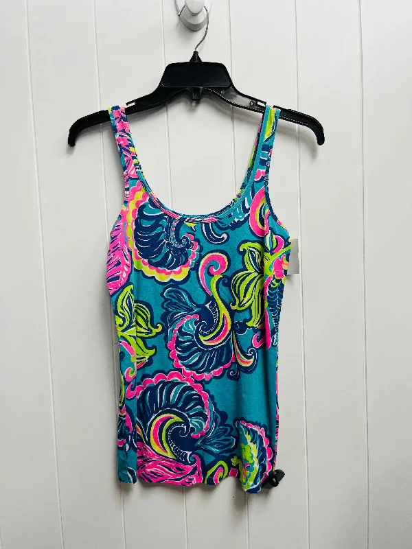 Top Sleeveless Designer By Lilly Pulitzer In Teal, Size: S