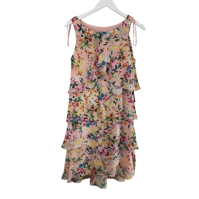 Dress Casual Short By Clothes Mentor In Pink, Size: M