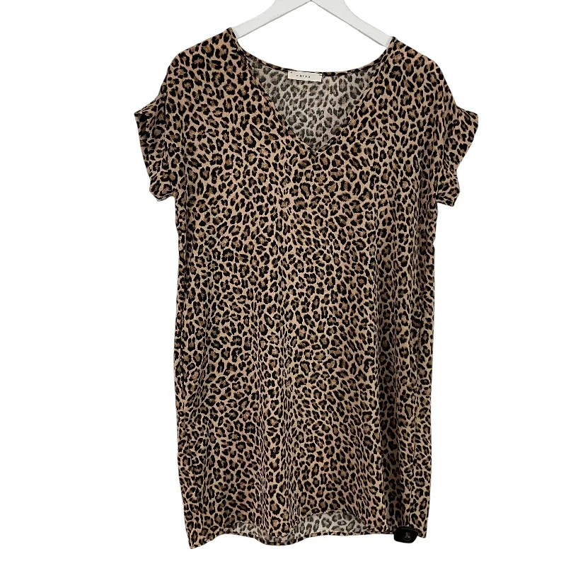 Dress Casual Short By Entro In Animal Print, Size: S