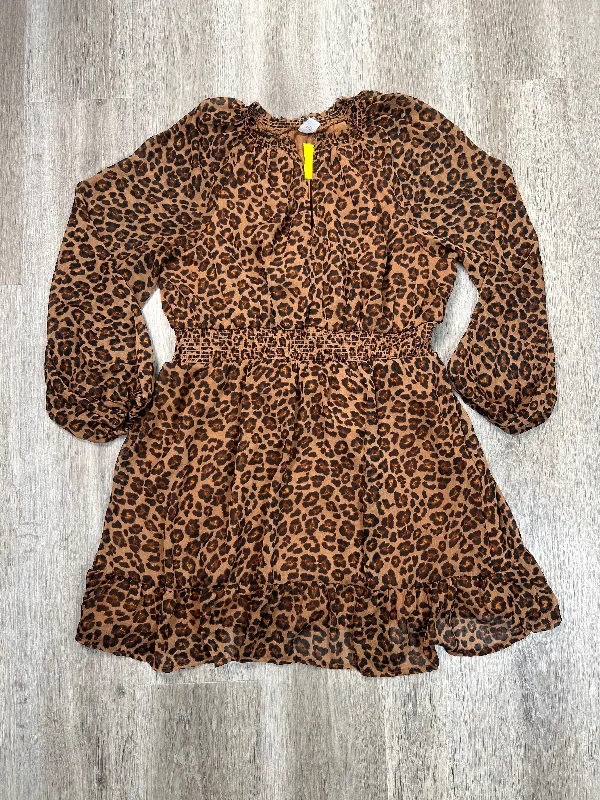 Dress Casual Short By Old Navy In Animal Print, Size: L