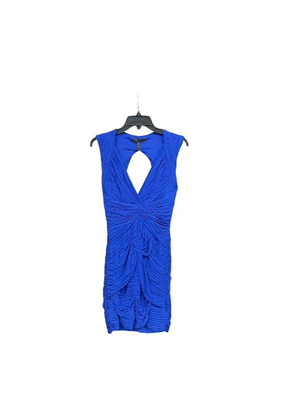 Dress Party Short By Bcbgmaxazria In Blue, Size: M