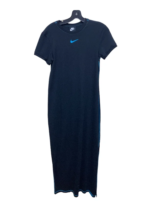 Black Dress Casual Maxi Nike, Size M