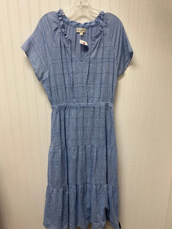 Blue Dress Casual Maxi Cloth & Stone, Size M