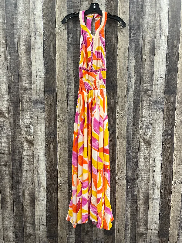 Multi-colored Dress Casual Maxi Cme, Size S