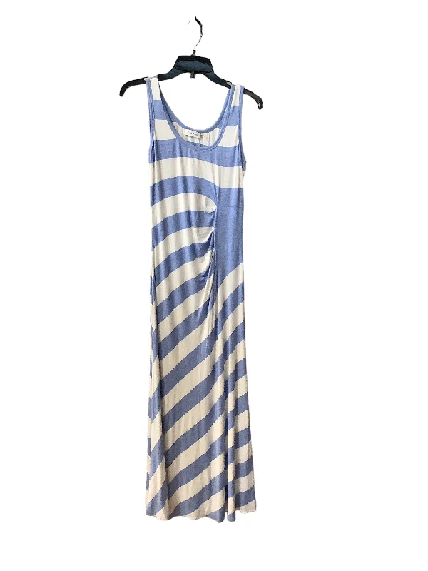 Striped Pattern Dress Casual Maxi Calvin Klein, Size 10