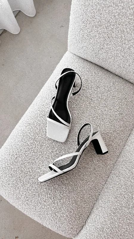 Cailan Heel - White