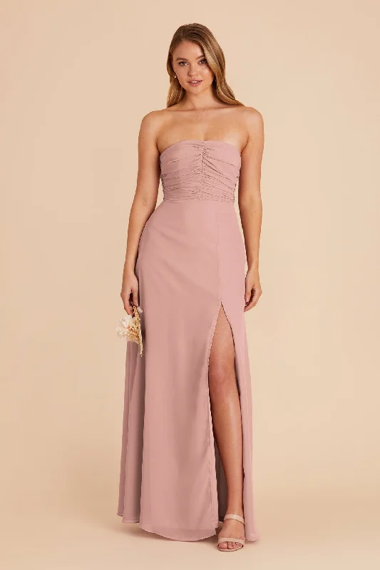 Cara Chiffon Dress - English Rose