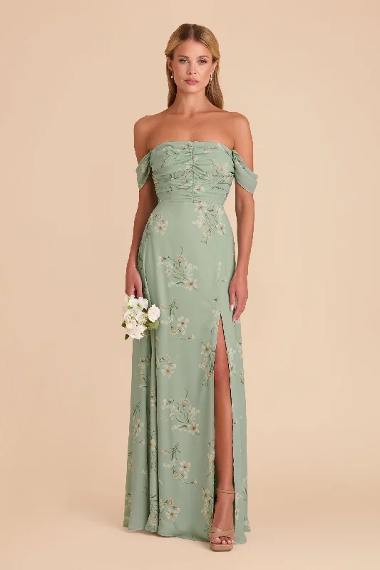 Cara Chiffon Dress - Sage Le Fleur