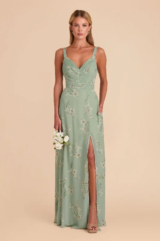 Deborah Chiffon Dress - Sage Le Fleur