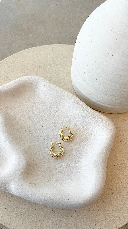 Lue Earrings - Gold