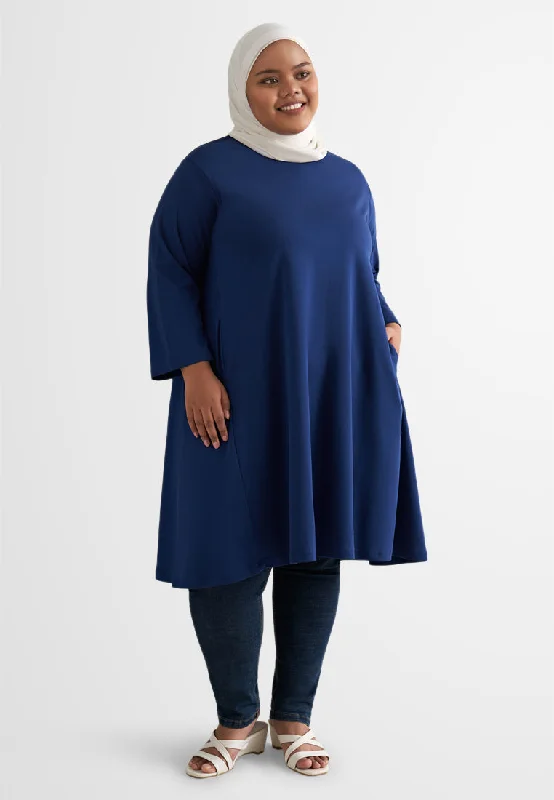 Naomi 3/4 Sleeves A-Line Pocket Dress