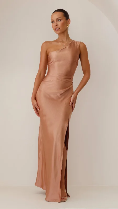 Victoria Maxi Dress - Clay