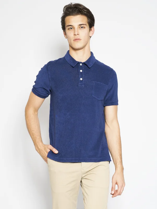 Polo in Spugna Blu