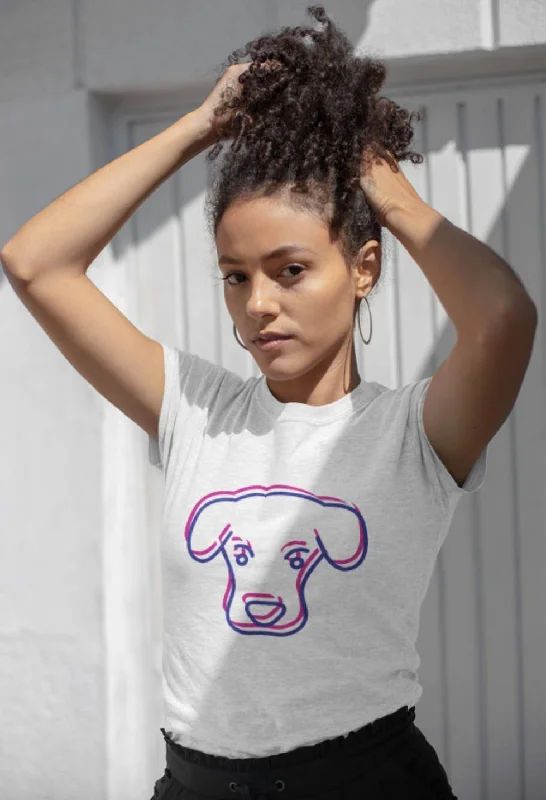 Dog Crew Neck S-Sleeve T-shirt