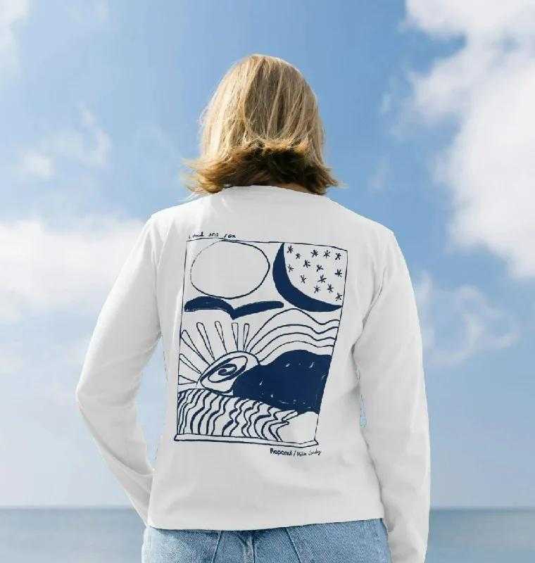 Women's Land & Sea Heavyweight Long Sleeve T-Shirt